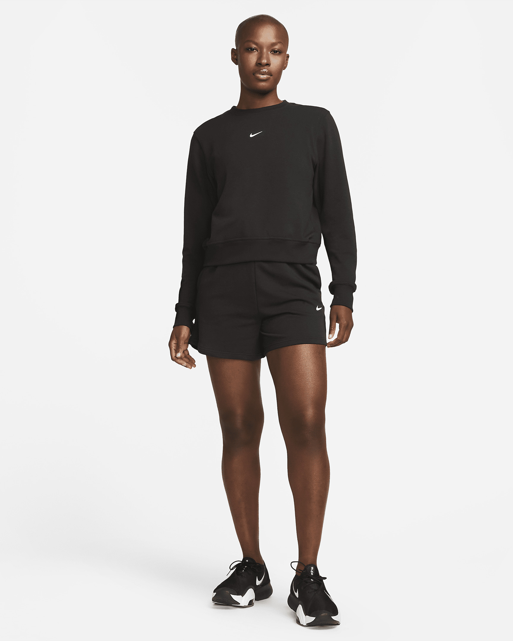 Nike Dri-FIT One Women's Crew-Neck French Terry Sweatshirt - 4