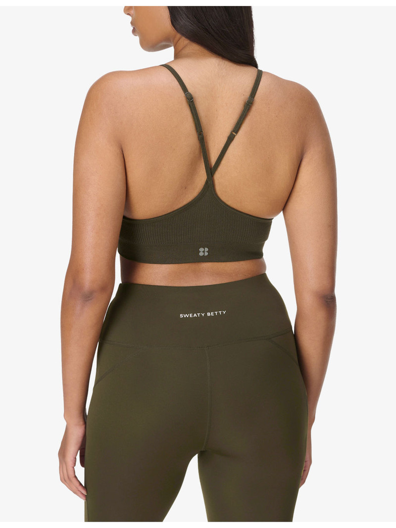 Soft Ribbed Yoga Bra 4