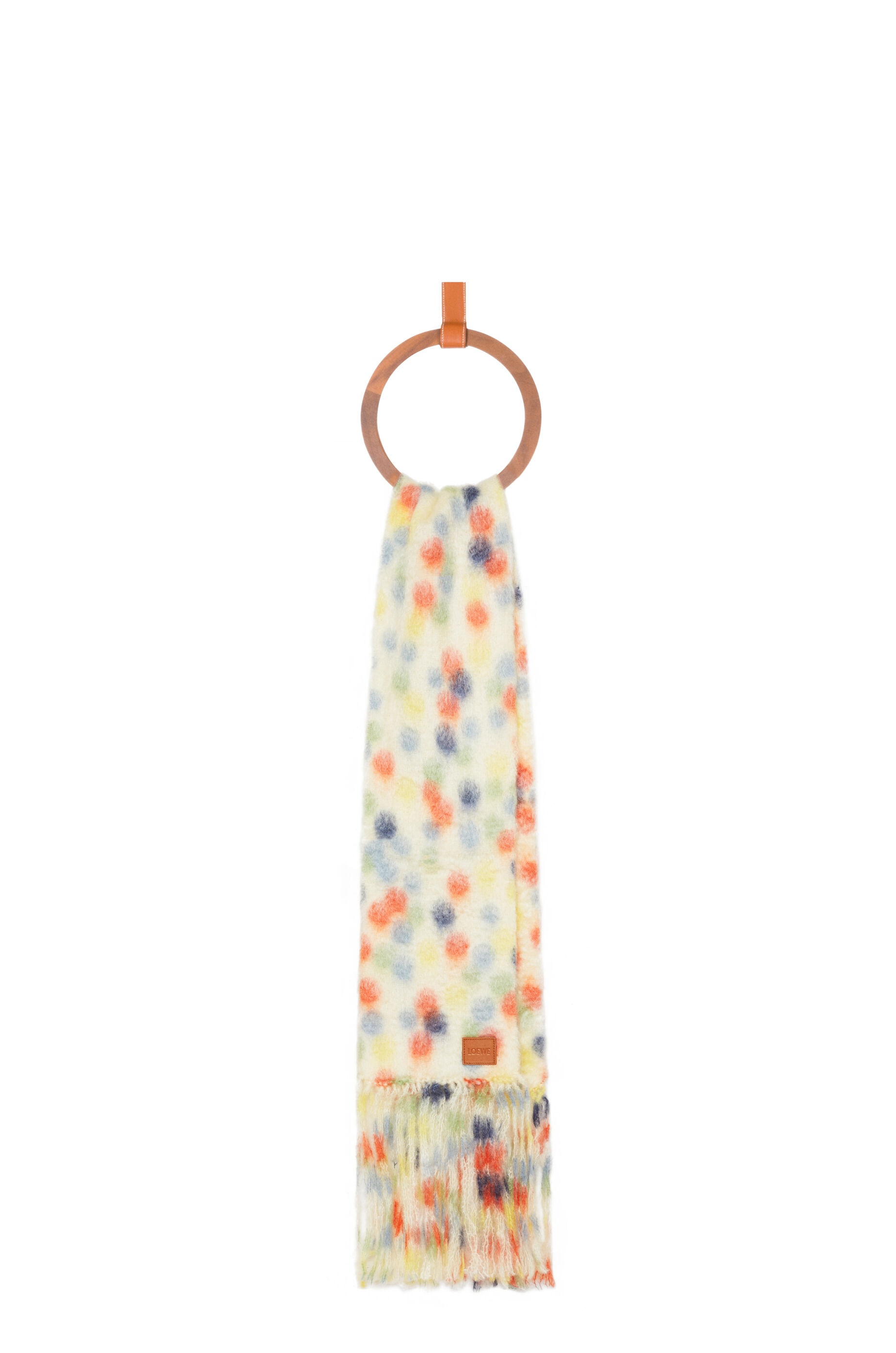 Scarf in mohair and wool blend - 2