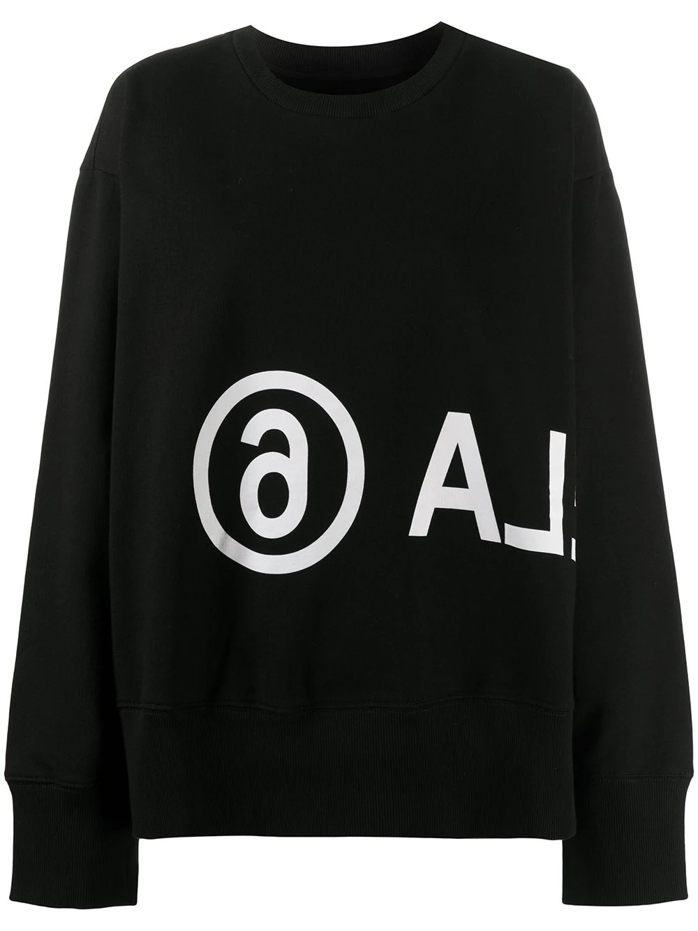 logo-print sweatshirt - 1