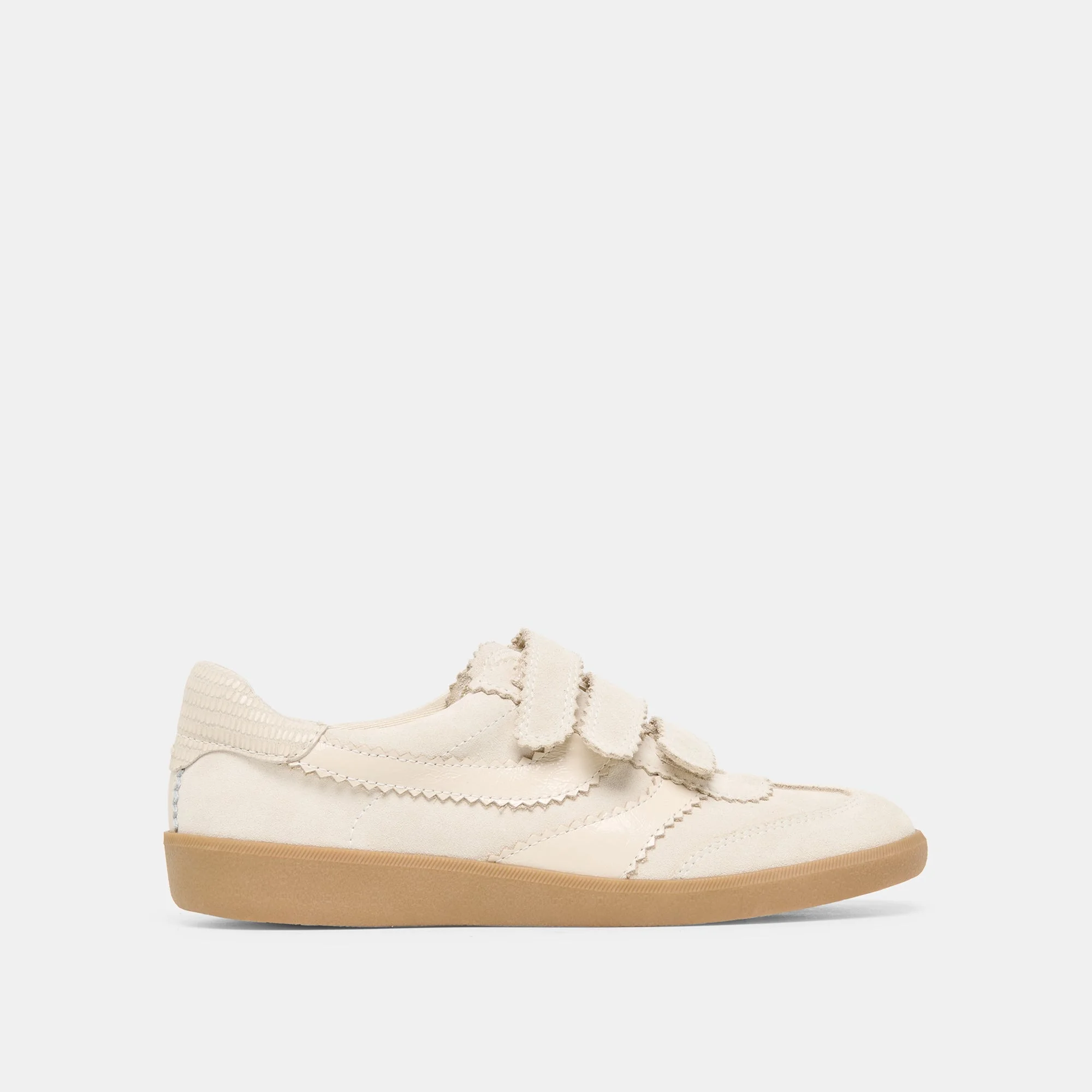 MERIT VELCRO SNEAKERS IVORY LEATHER - 1