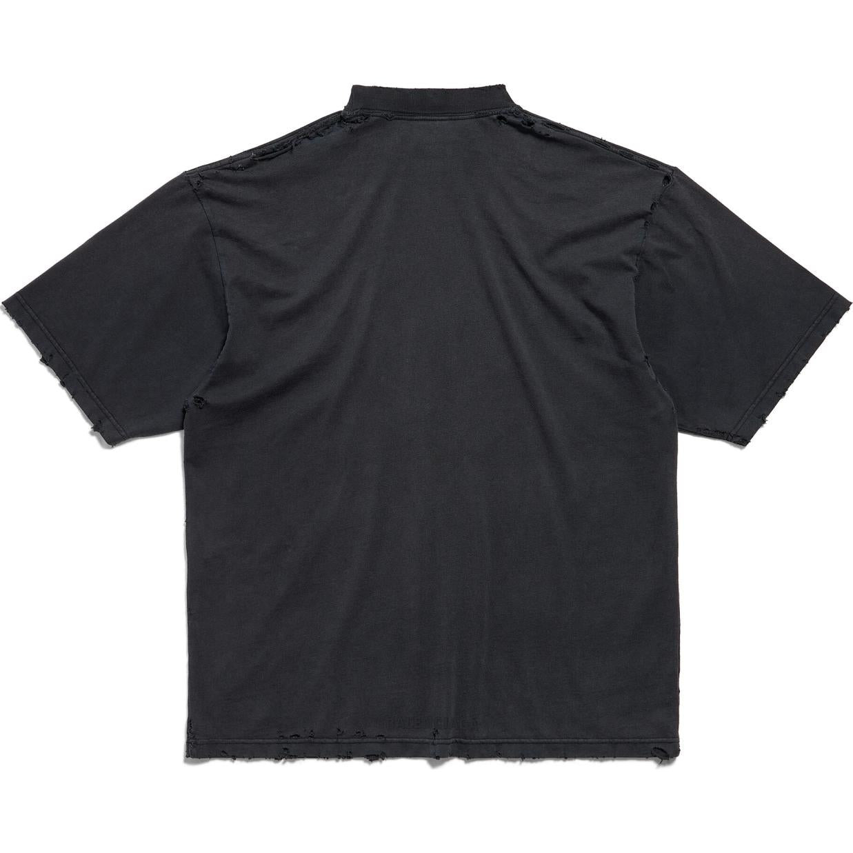 Balenciaga Paris Liberty T-Shirt 'Black' 764235TQVR91083 - 2