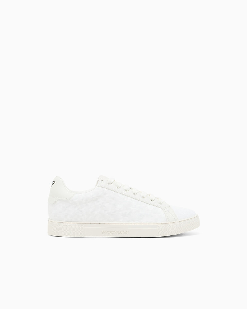 NYLON SNEAKERS WITH JACQUARD ALL-OVER EAGLE 1