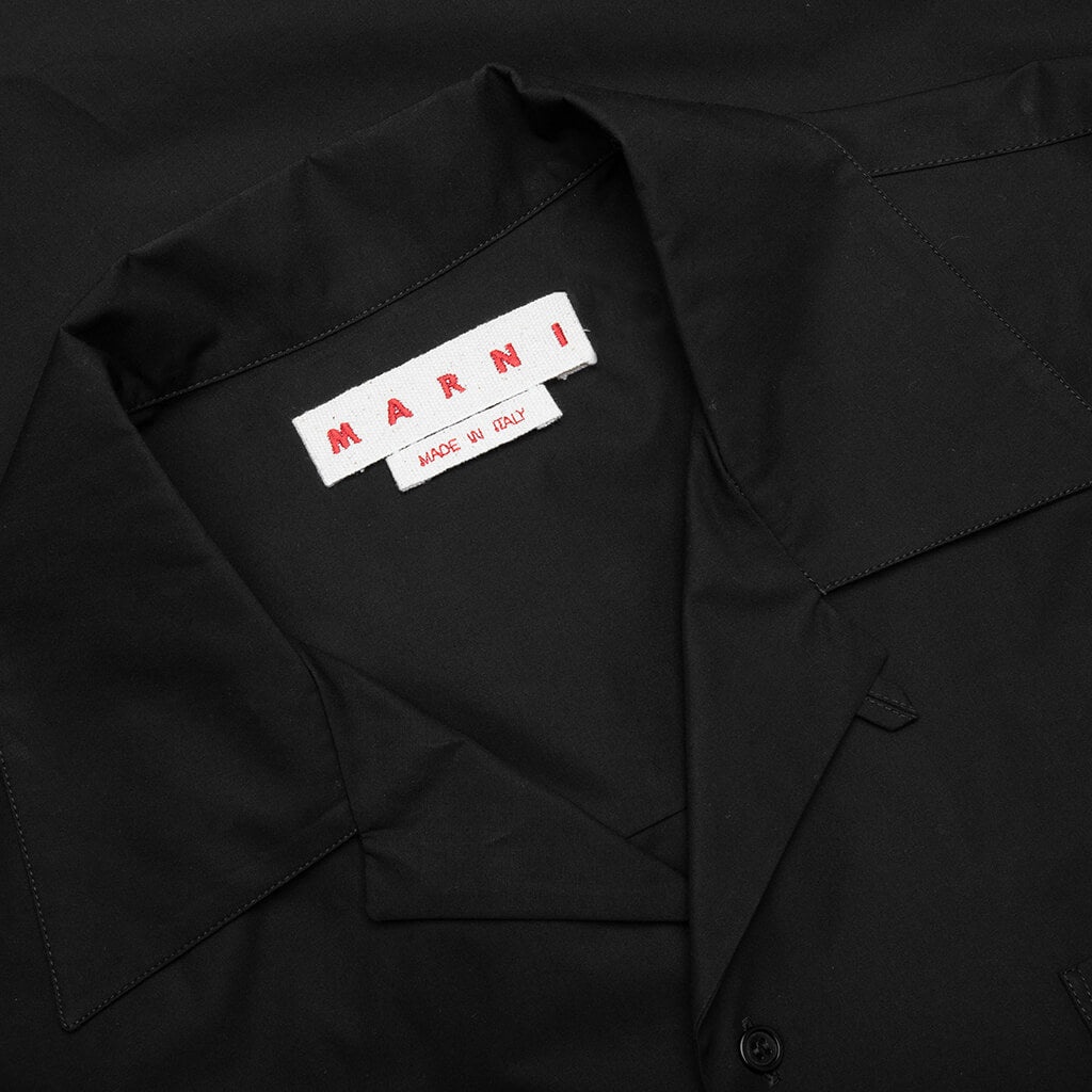 CUFFS COMPACT SHIRT - BLACK - 3