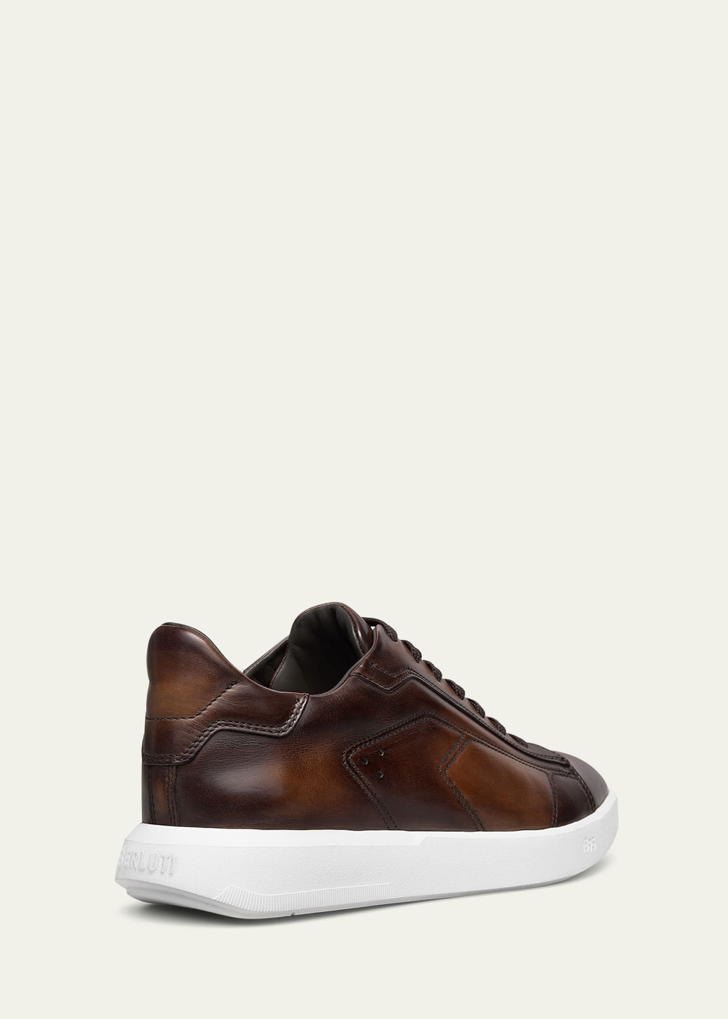 Men's Stellar Leather Low-Top Sneakers - 3