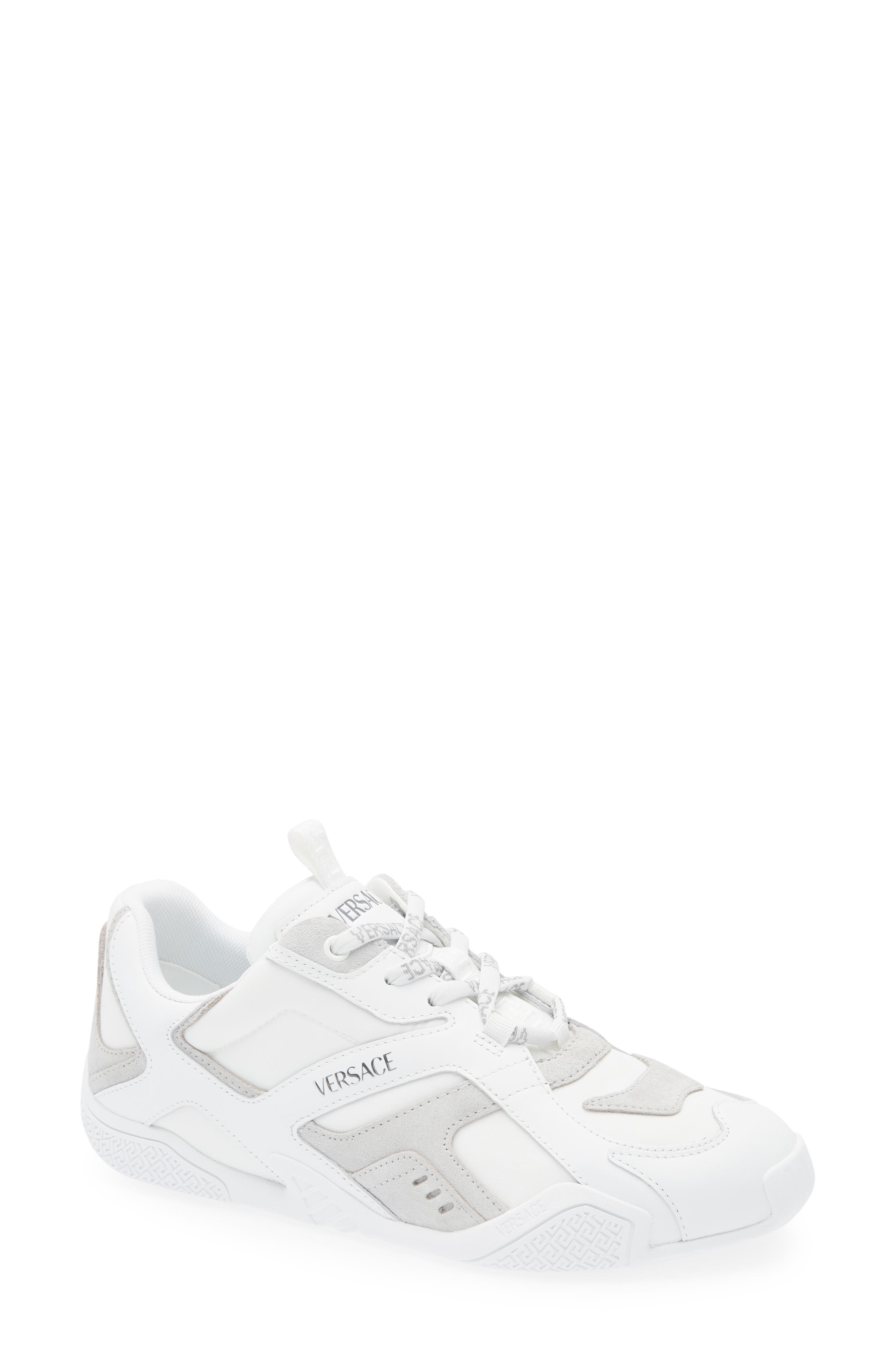 Versace Galaxia Sneaker in White Concrete at Nordstrom - 1