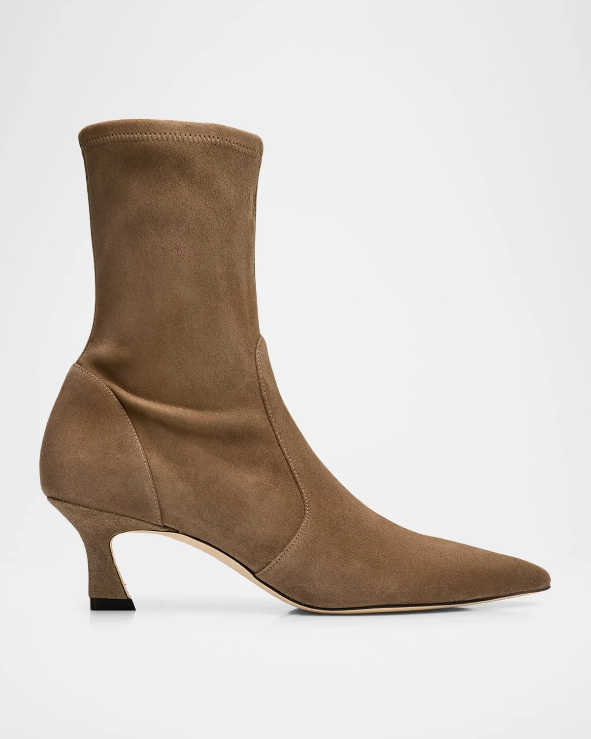 50mm Vinnie Suede Stretch Booties - 1