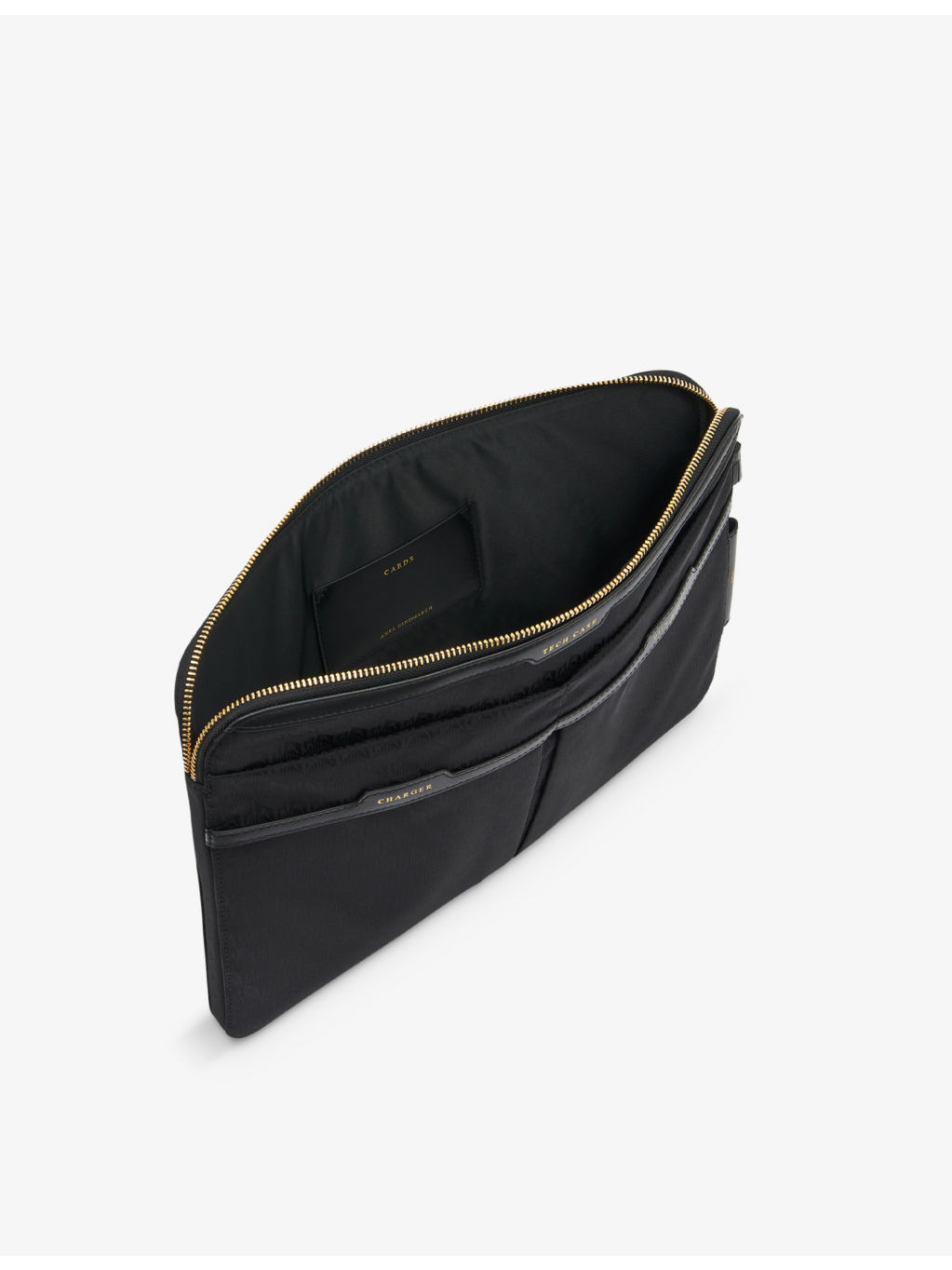 Technologo Case logo-print recycled-nylon pouch - 4