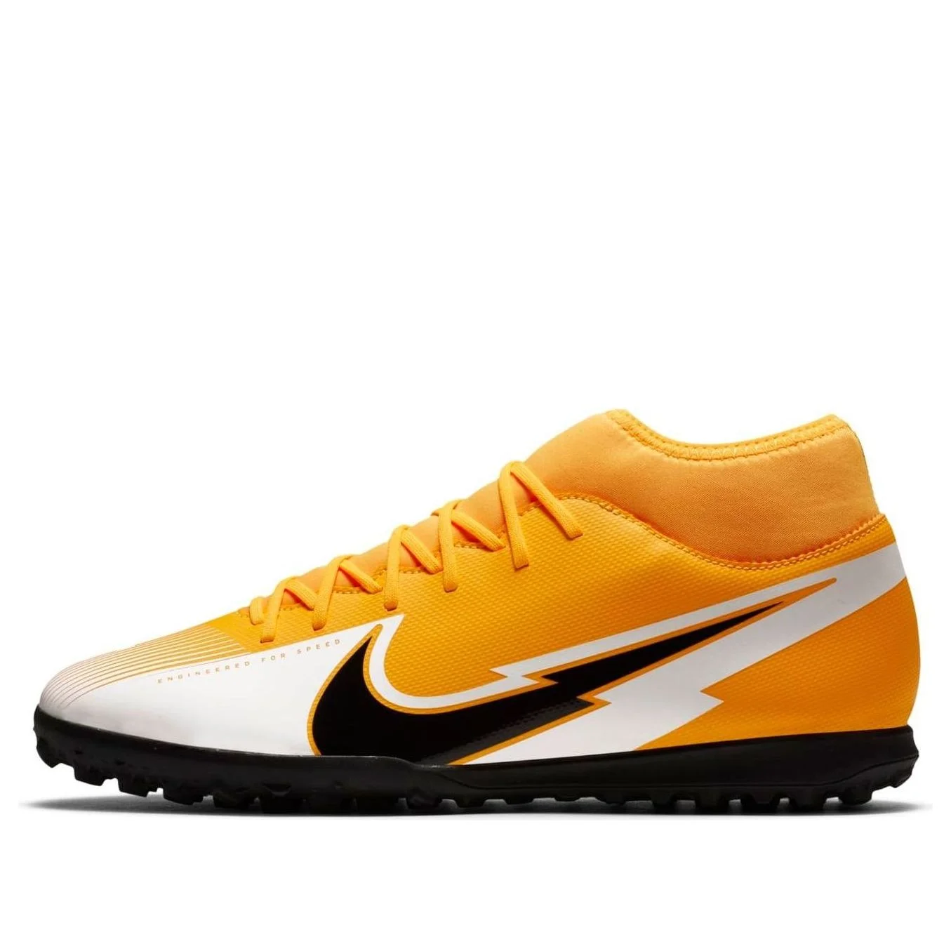 Nike Mercurial Superfly 7 Club TF Turf 'Black Yellow' AT7980-801 - 1
