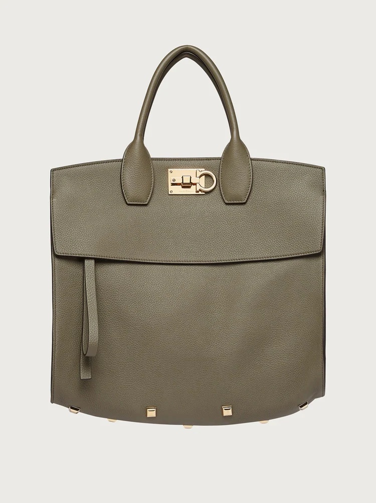 FERRAGAMO STUDIO SOFT BAG (L) - 7