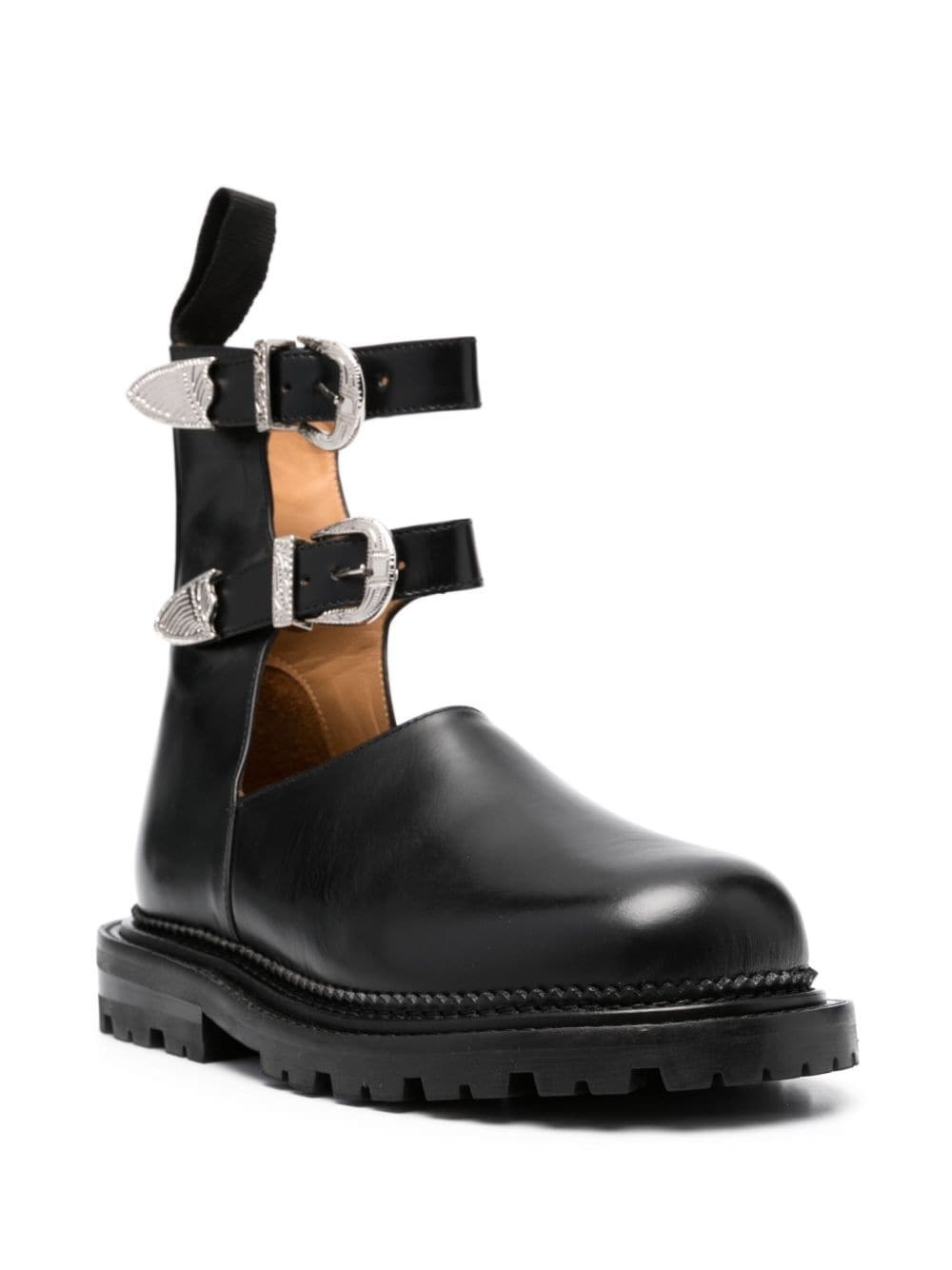leather ankle boots - 2