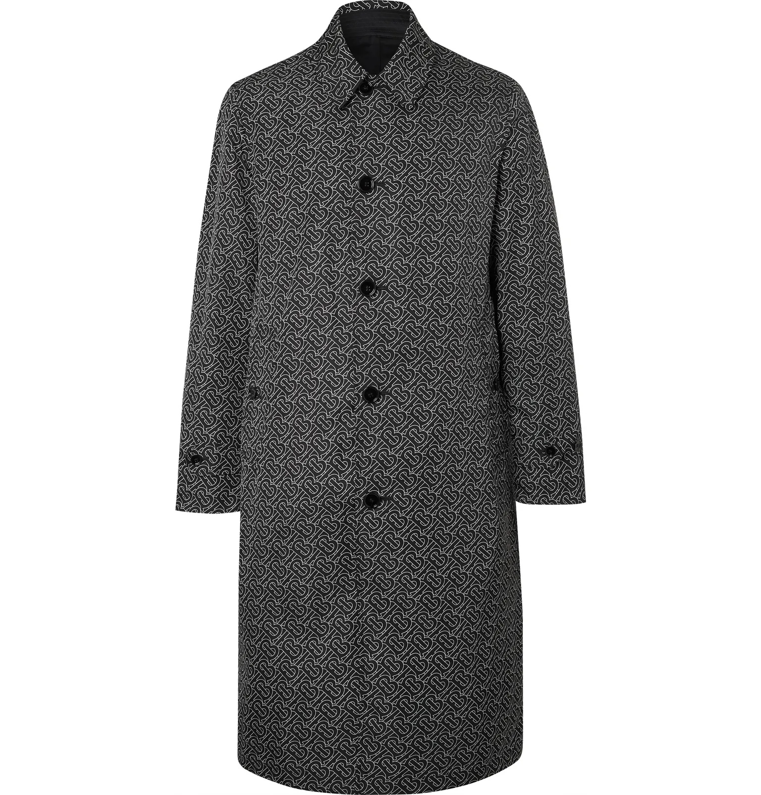 Reversible Nylon Trench Coat - 1