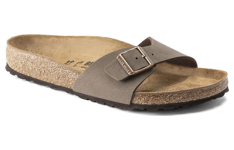 Birkenstock Madrid Birko-Flor Birkibuc Narrow Fit 'Mocca' 0040093 2
