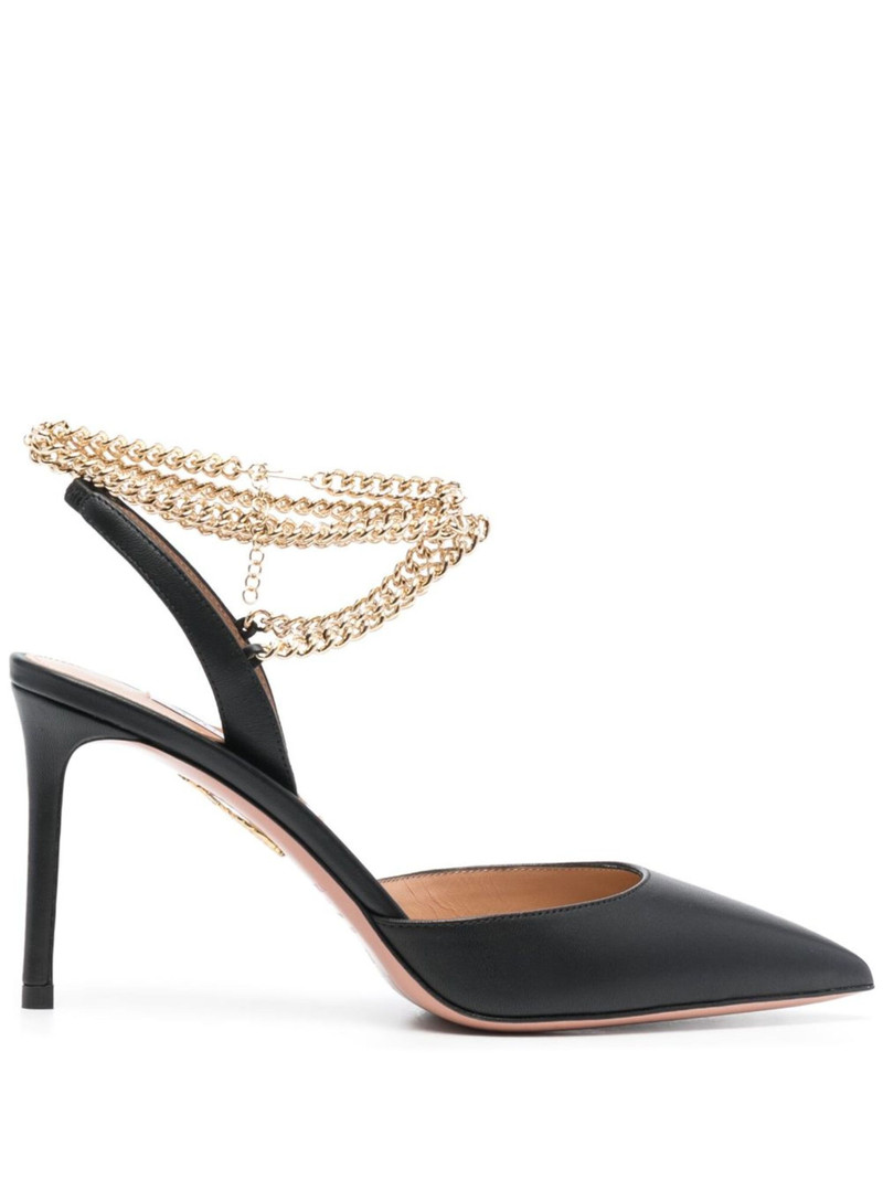 Flash 95mm leather pumps 1