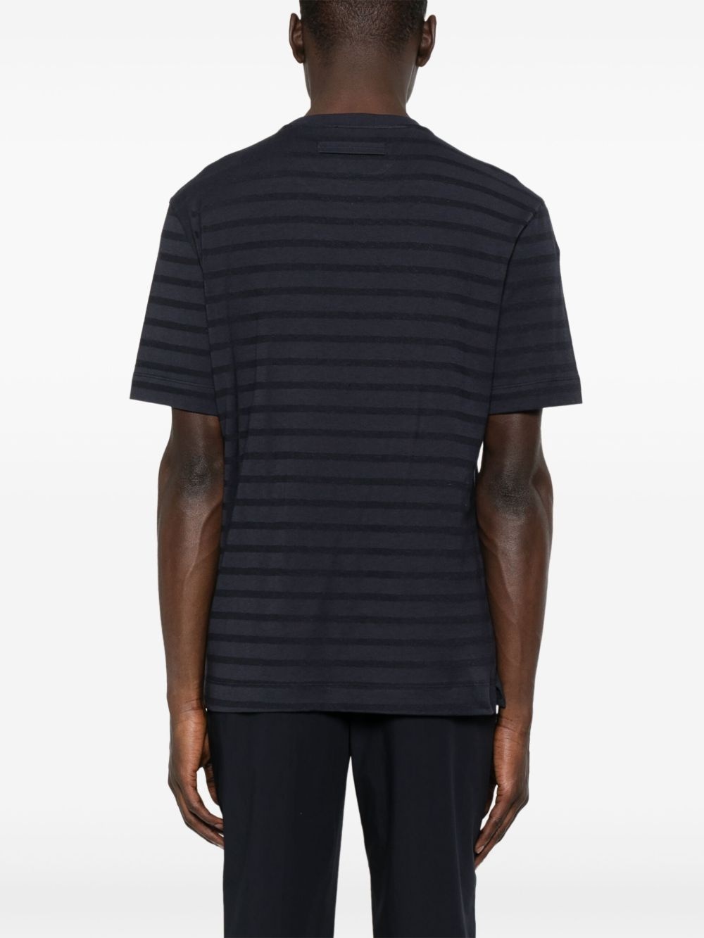 striped T-shirt - 3
