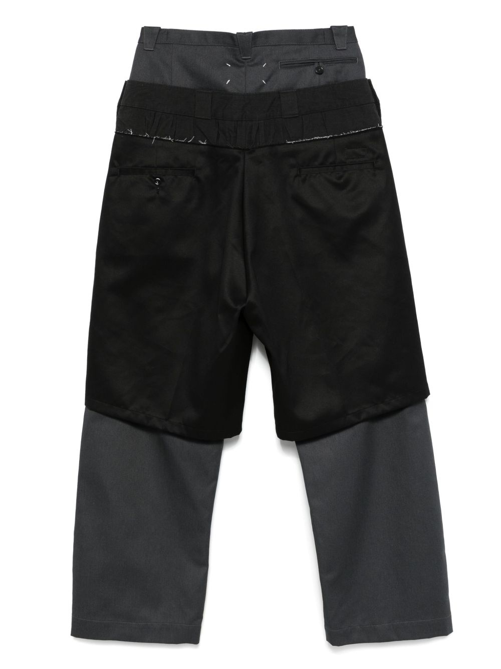 layered trousers - 2