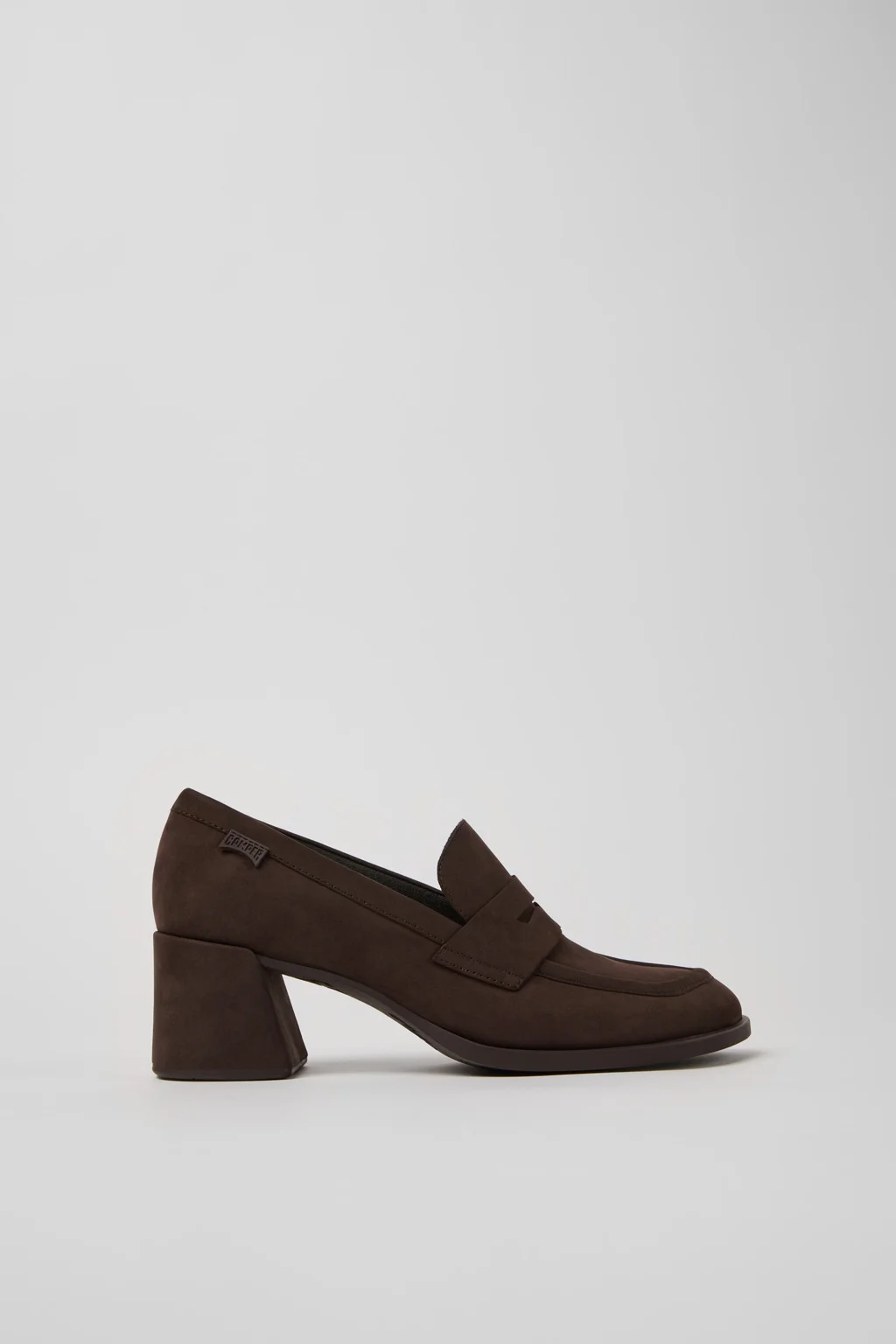 Kora Brown Nubuck Moccasins for Women. - 1