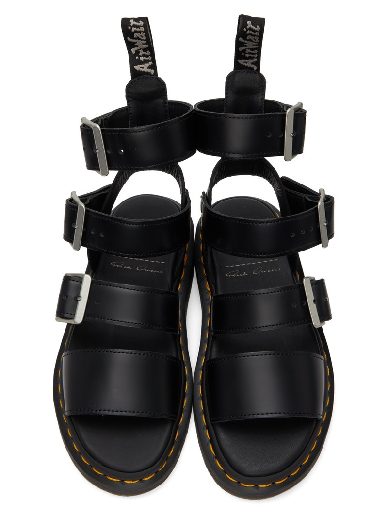 Black Dr. Martens Edition Gryphon High Sandals 5