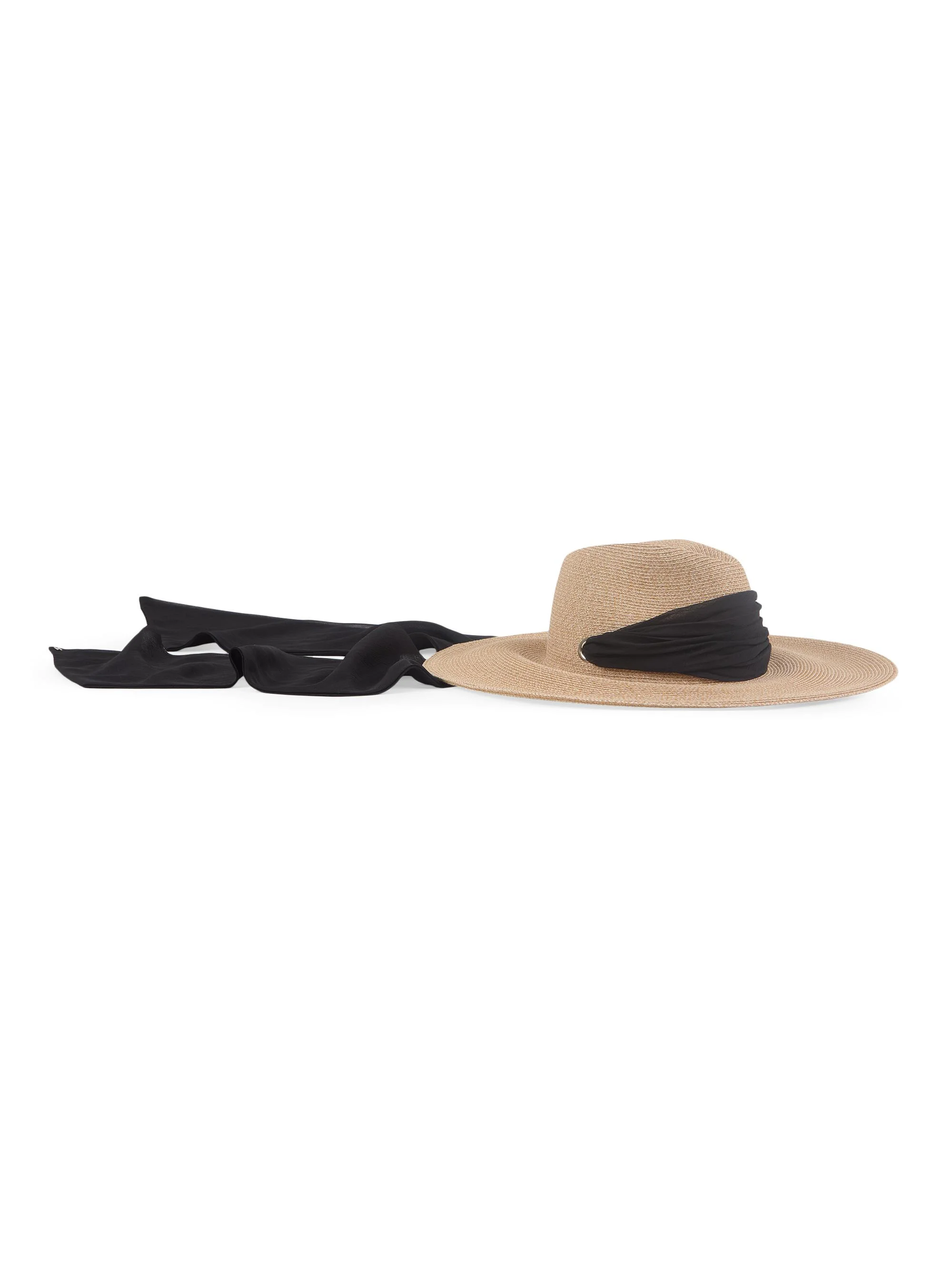 Women's Cassidy Pull-Through Scarf Sunhat - Sand - 1