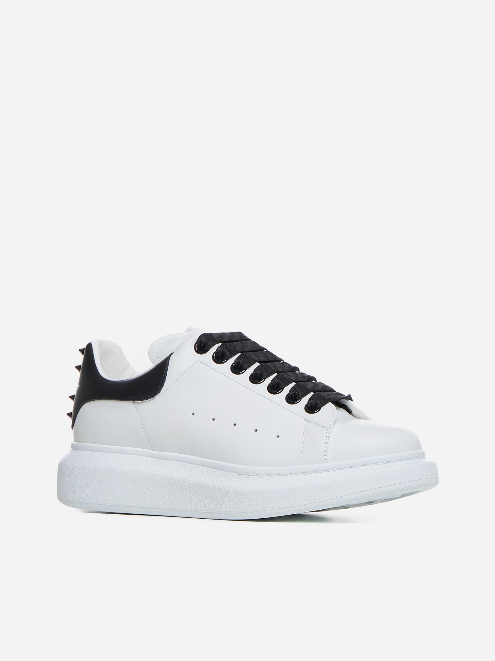 Stud Oversize leather sneakers - 2