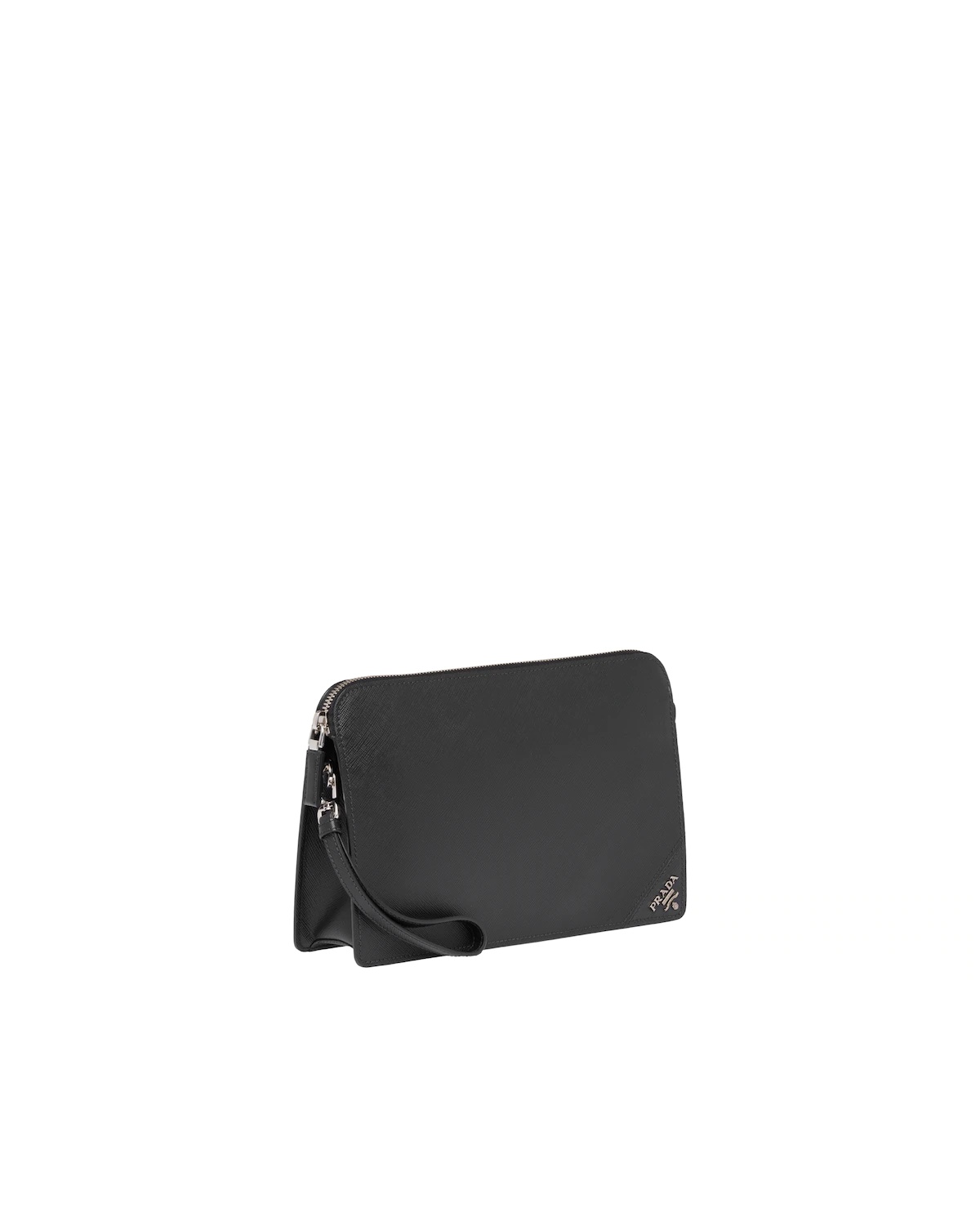 Saffiano Leather Clutch - 3