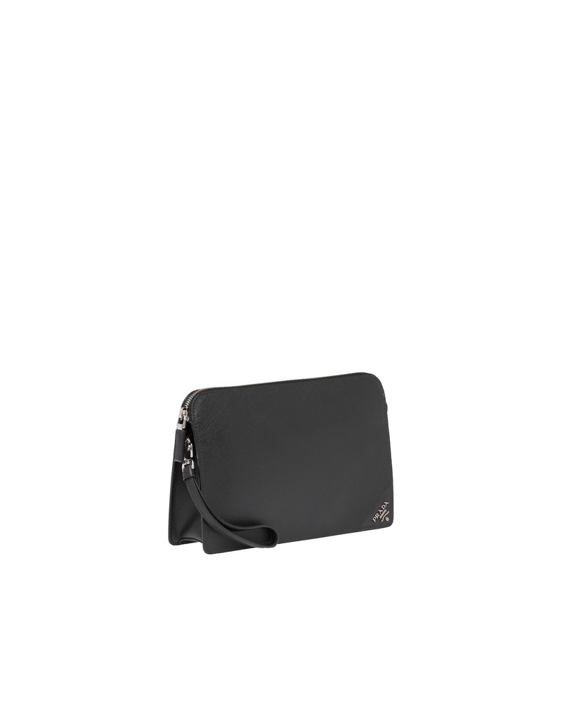 Saffiano Leather Clutch 3