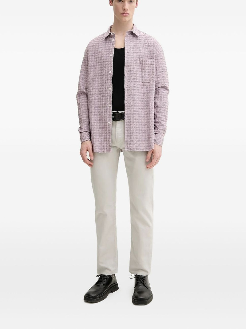 straight-leg cotton jeans 1