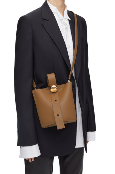 Loewe Mini Pebble Bucket bag in mellow calfskin outlook