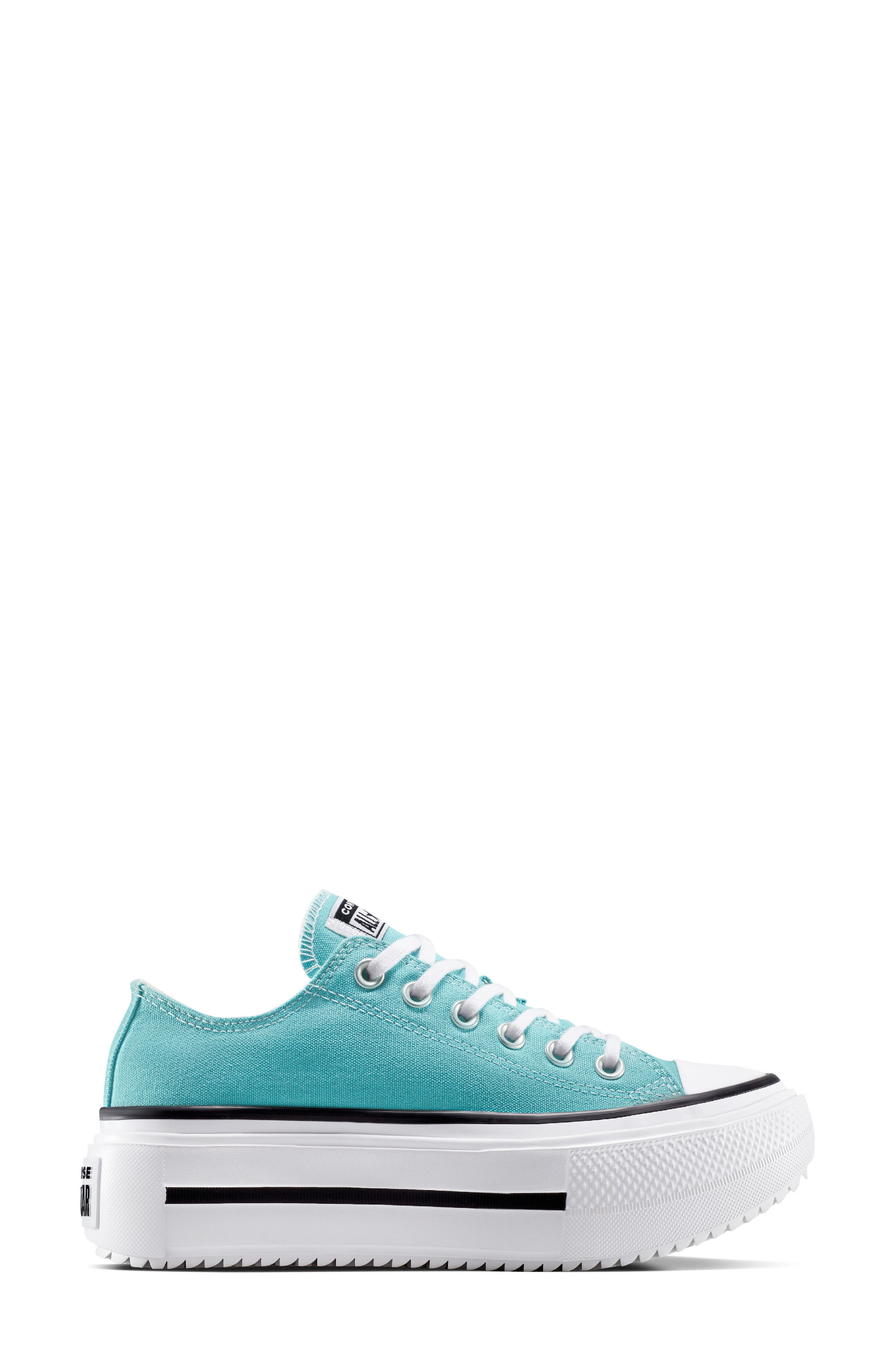 Converse Gender Inclusive Chuck Taylor All Star Lift Double Stack Low Top Platform Sneaker in Deja B - 2