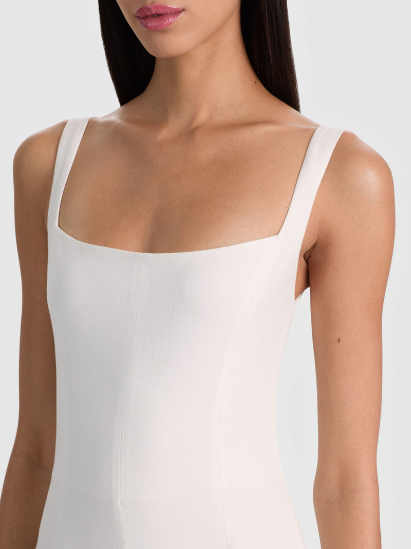 POLLY FLARED MIDI DRESS 2