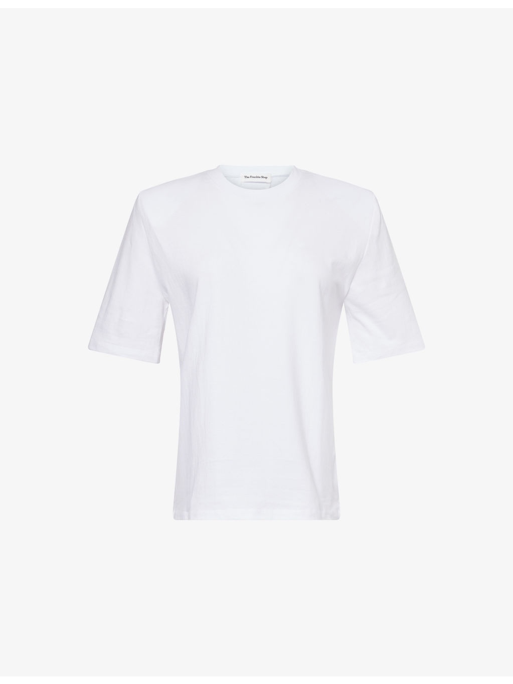 Carrington Padded-Shoulder Cotton-Jersey T-Shirt - 1