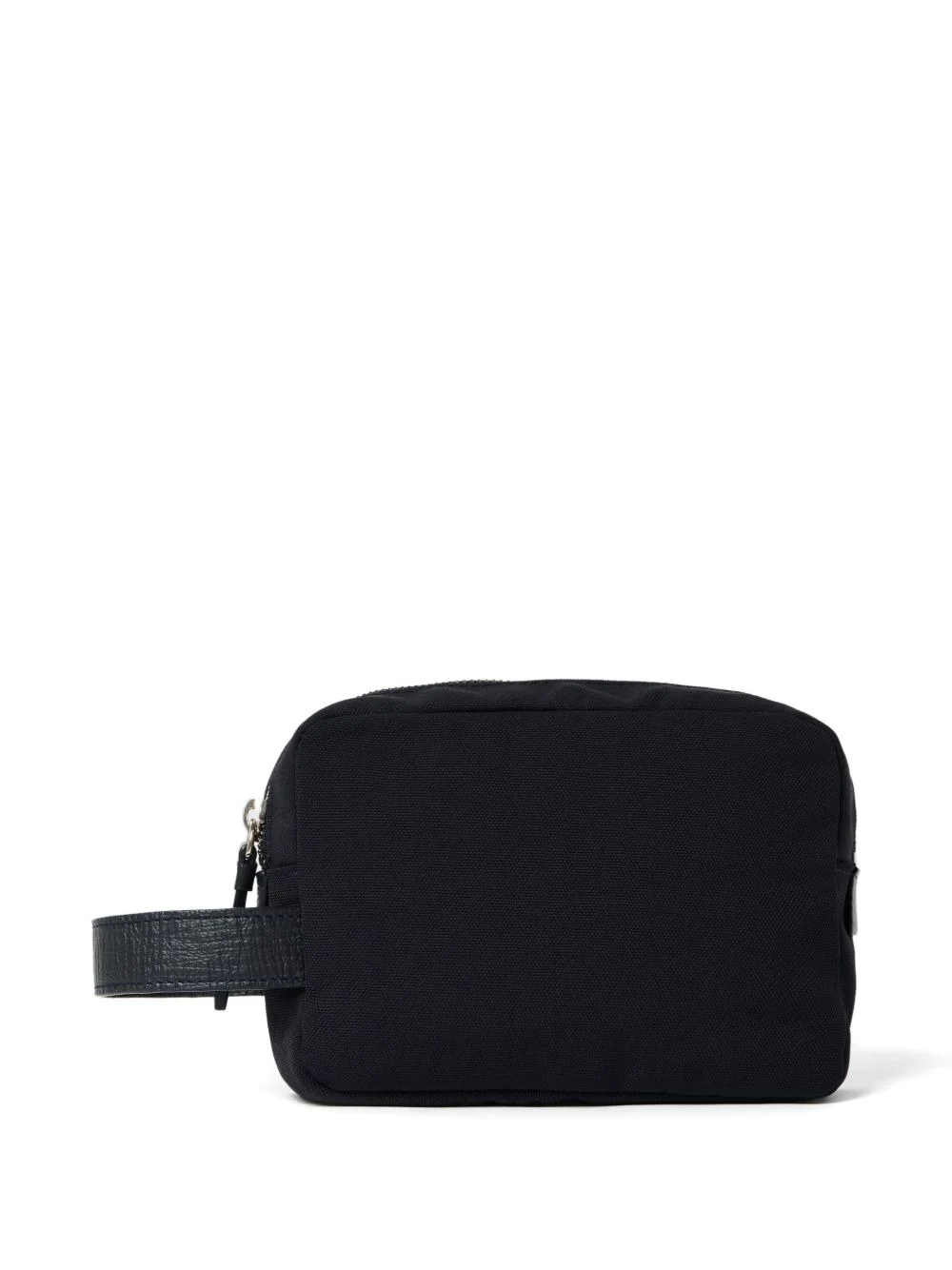 Transit leather-strap wash bag - 1