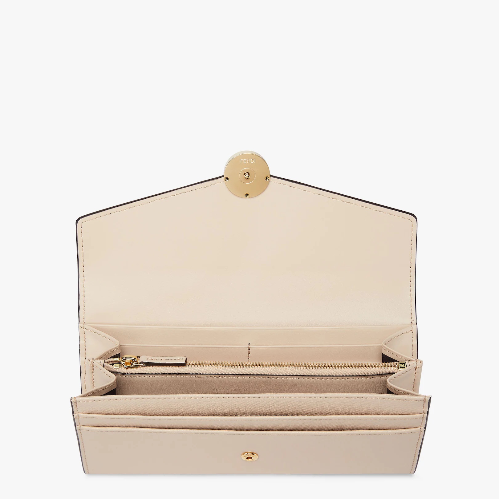 Pink leather wallet - 3