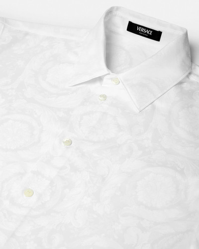 VERSACE Barocco Silhouette Jacquard Shirt outlook