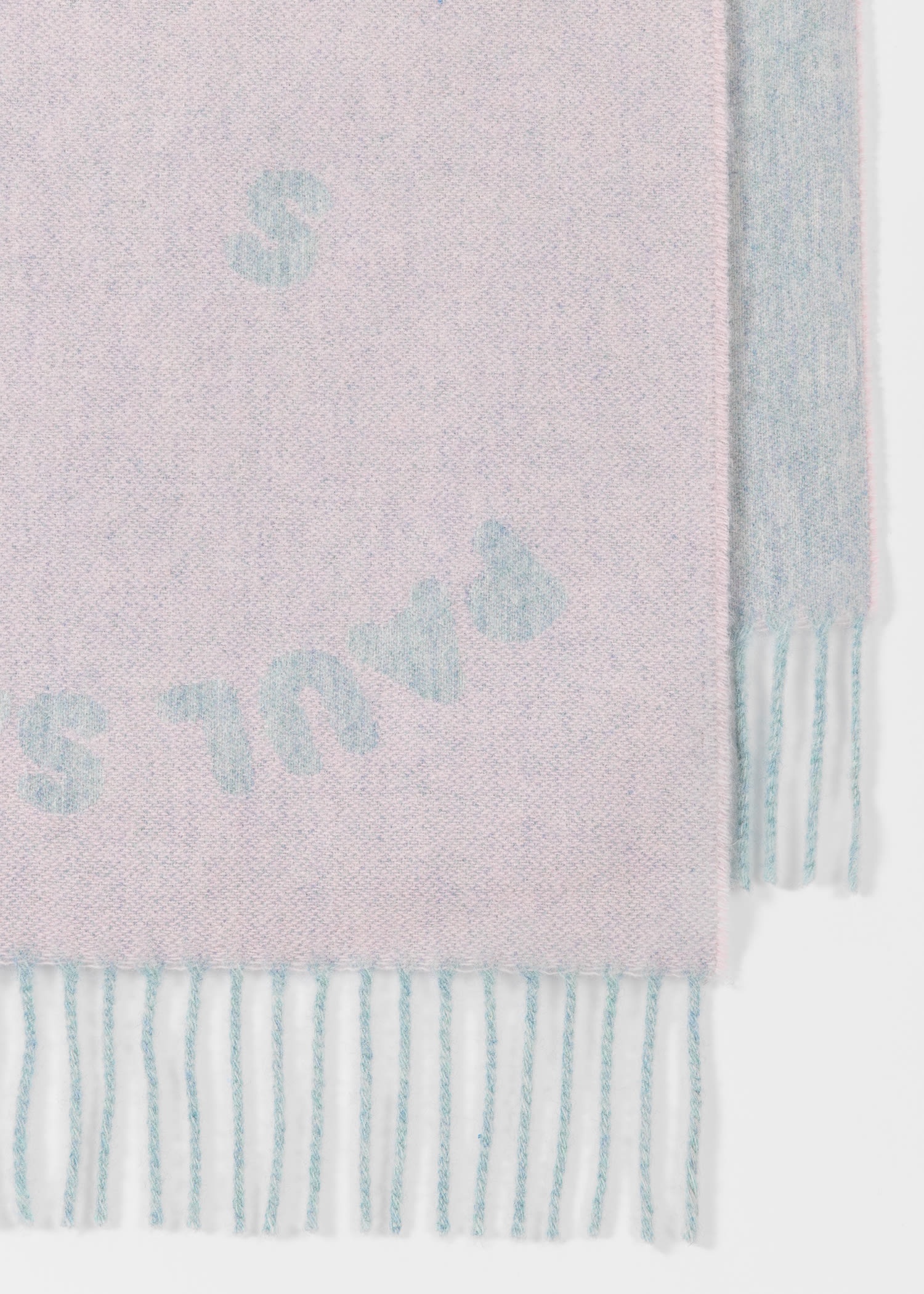 Pink PS 'Happy' Wool Scarf - 2