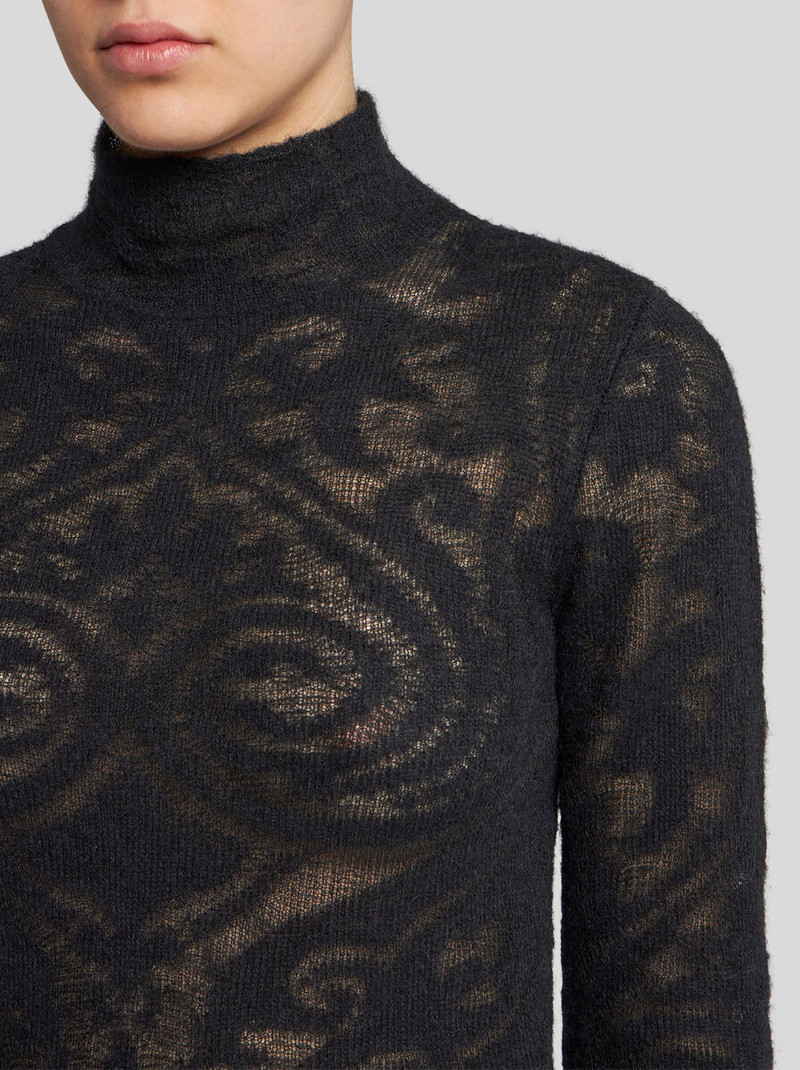 Etro KNIT JACQUARD TURTLENECK outlook