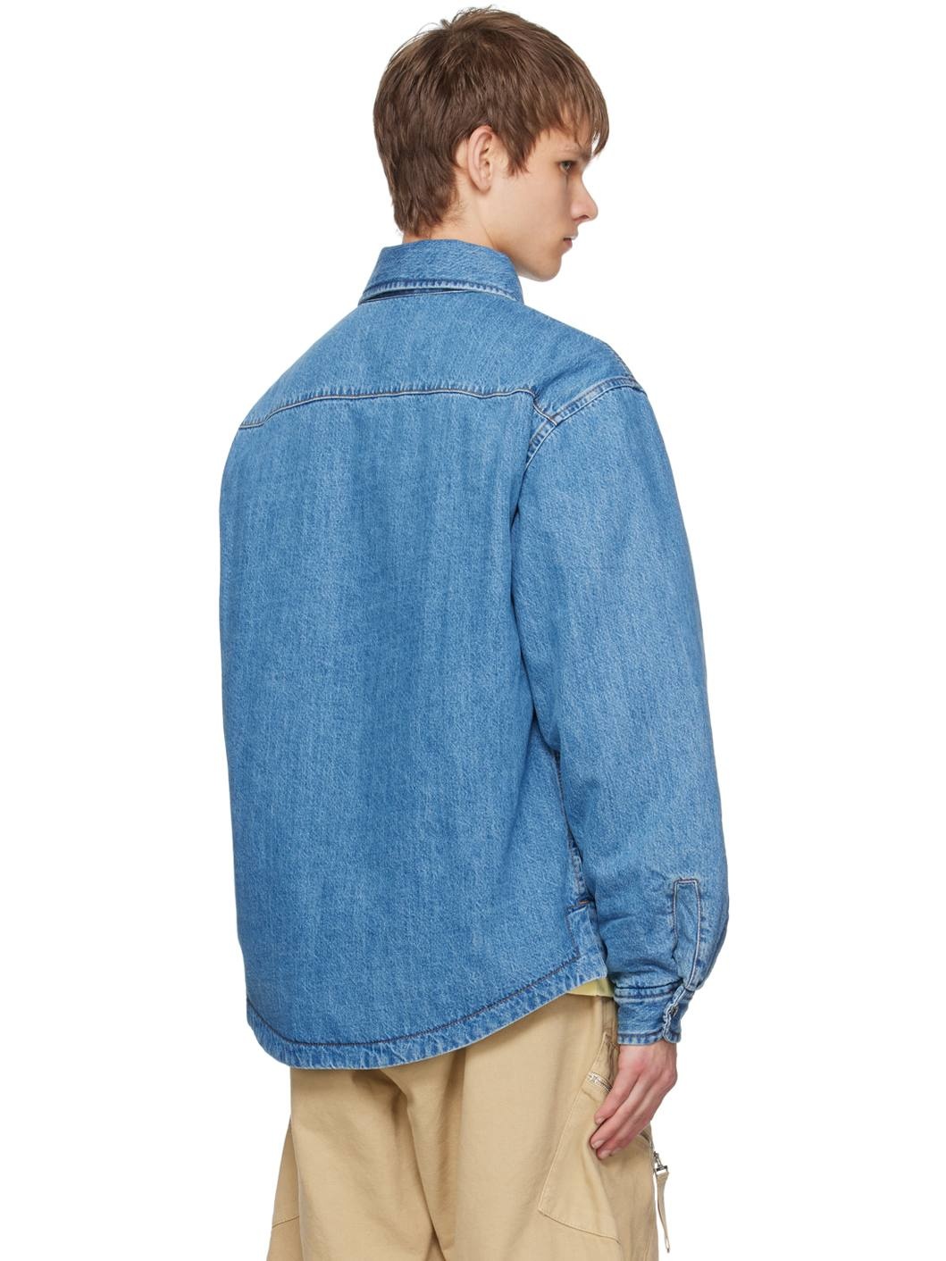 Blue Les Classiques 'La chemise Boulanger' Denim Jacket - 3