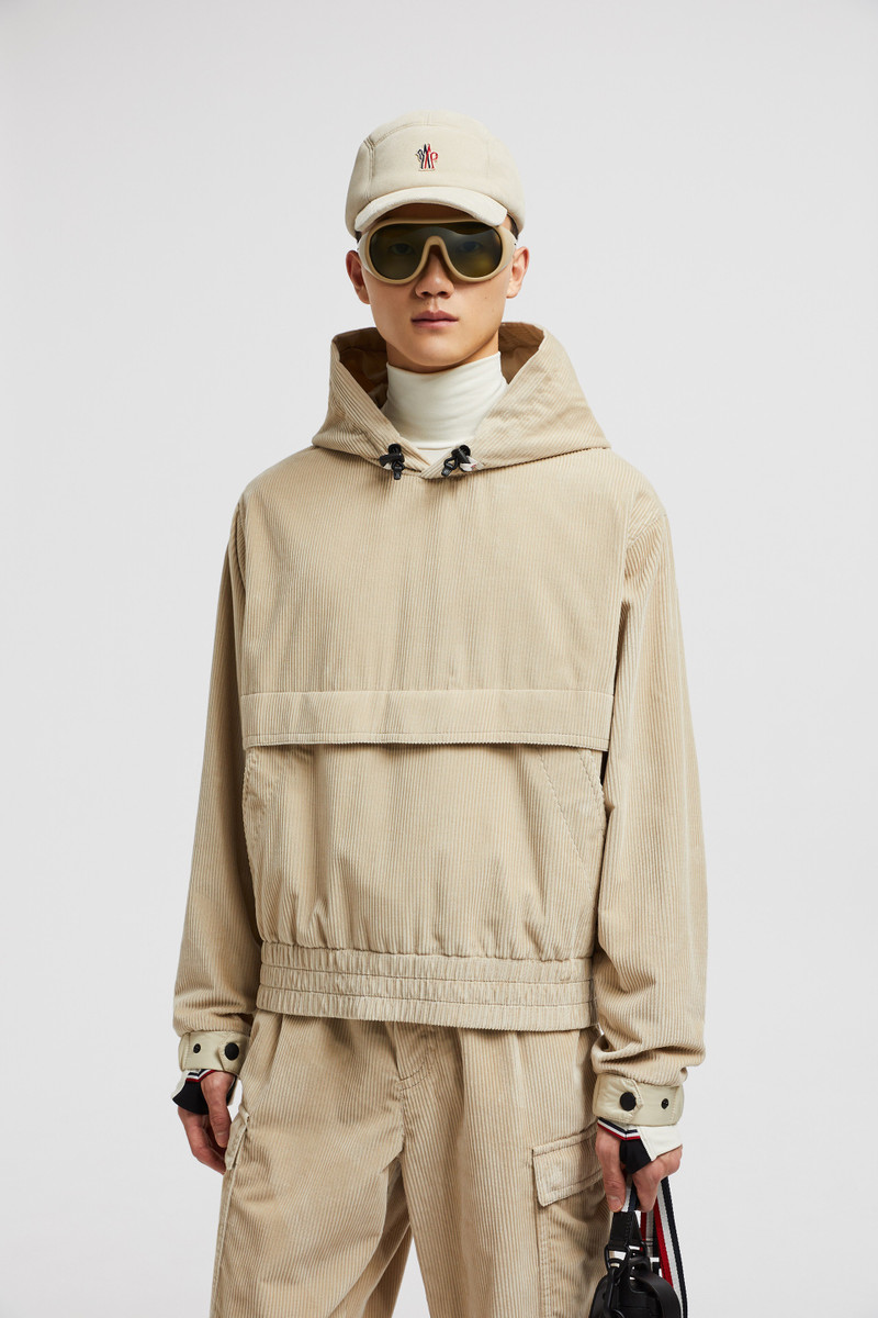 Moncler Grenoble Corduroy Hoodie outlook