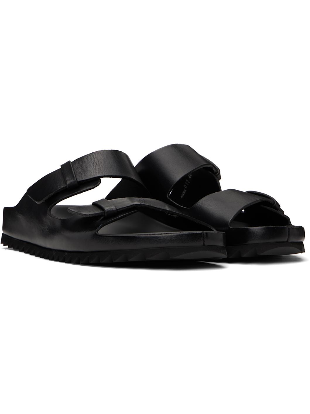 Black Agorà 010 Sandals - 4