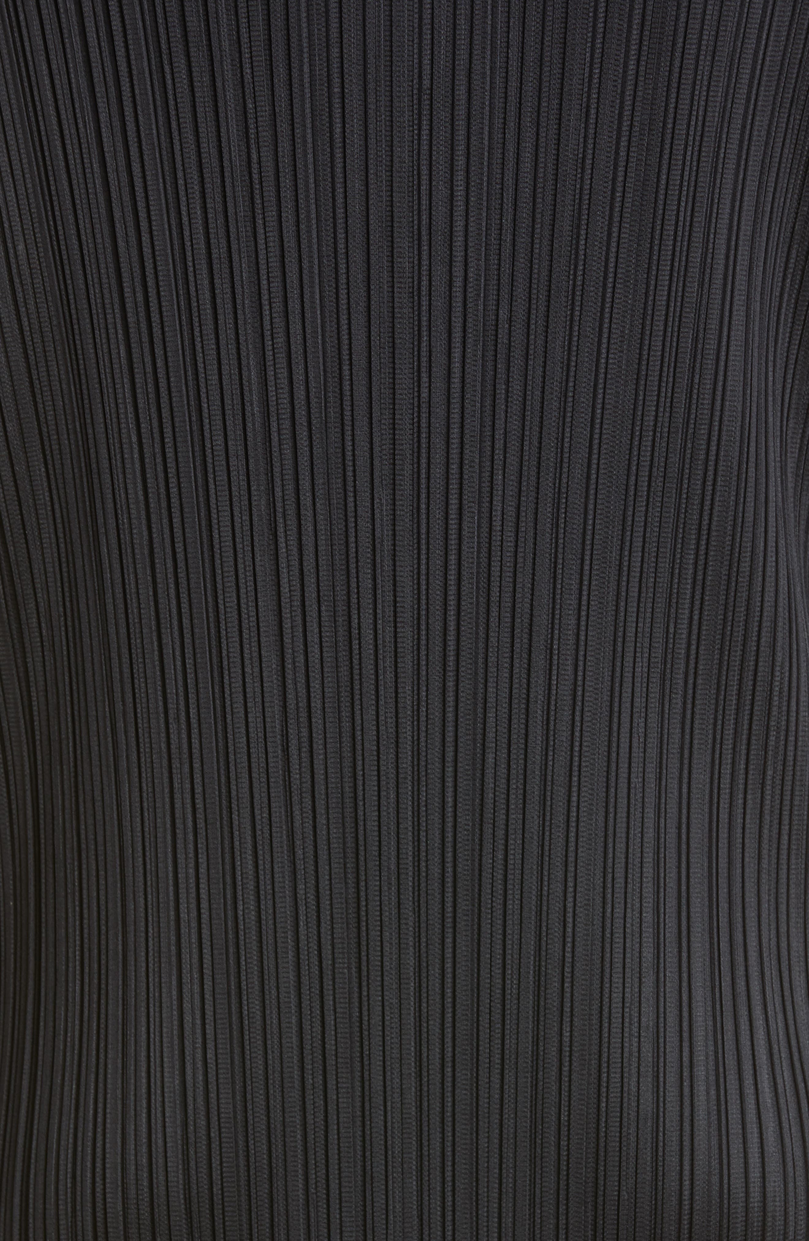 Pleats Please Issey Miyake Basics Pleated Midi Dress in Black at Nordstrom - 6