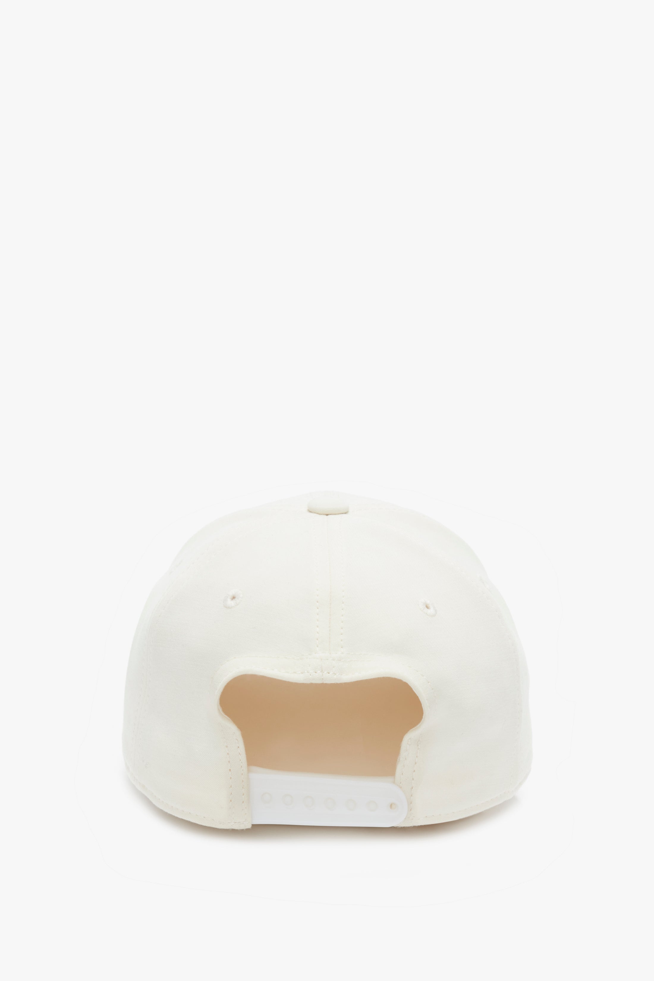 Cotton Crepe Antique White Cap - 3