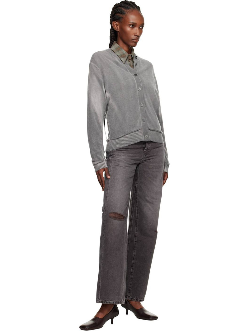 Our Legacy Gray Dual Cardigan outlook