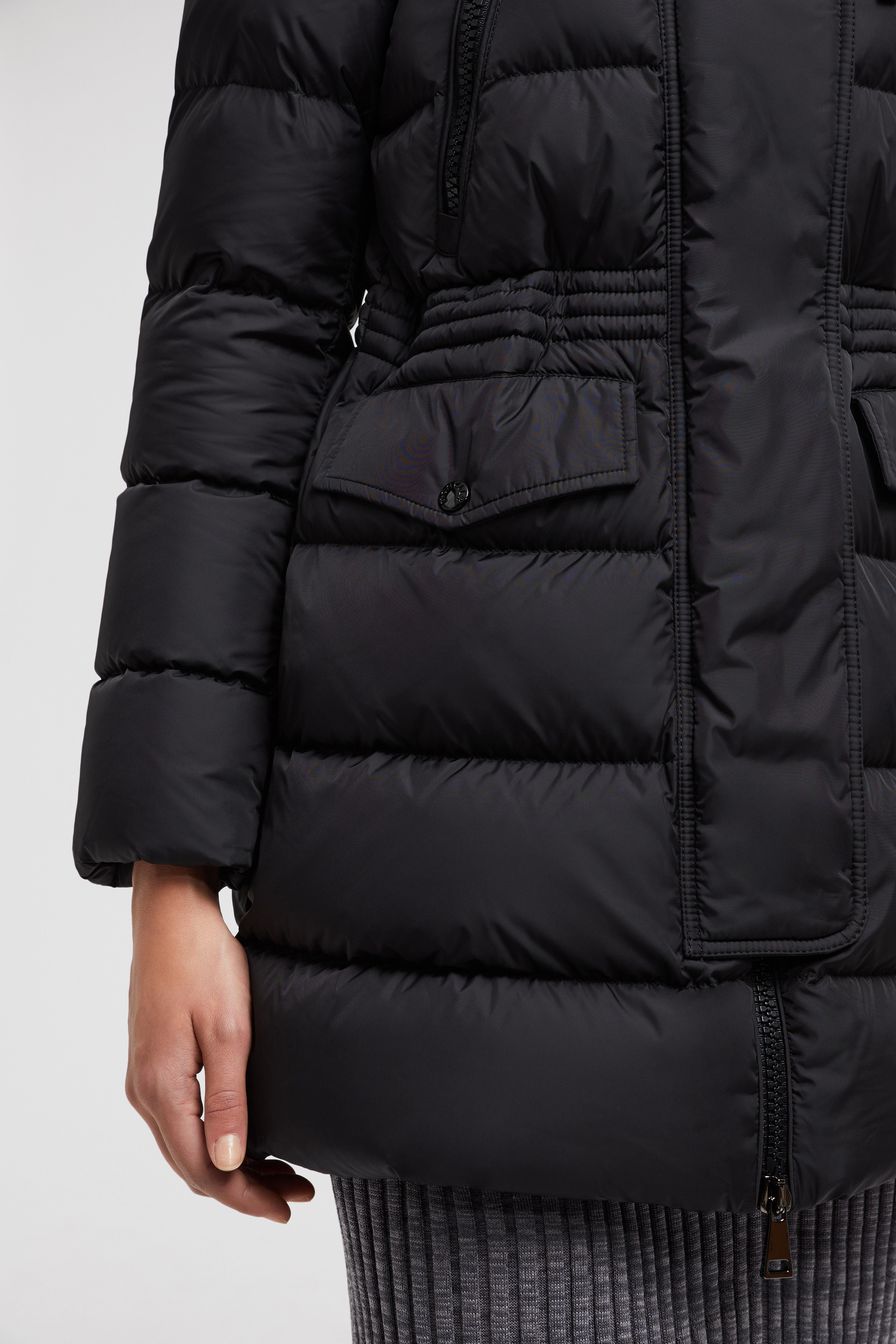 Moncler Aphroti Long Down Jacket | REVERSIBLE Moncler Aphroti Long Down Jacket | REVERSIBLE
