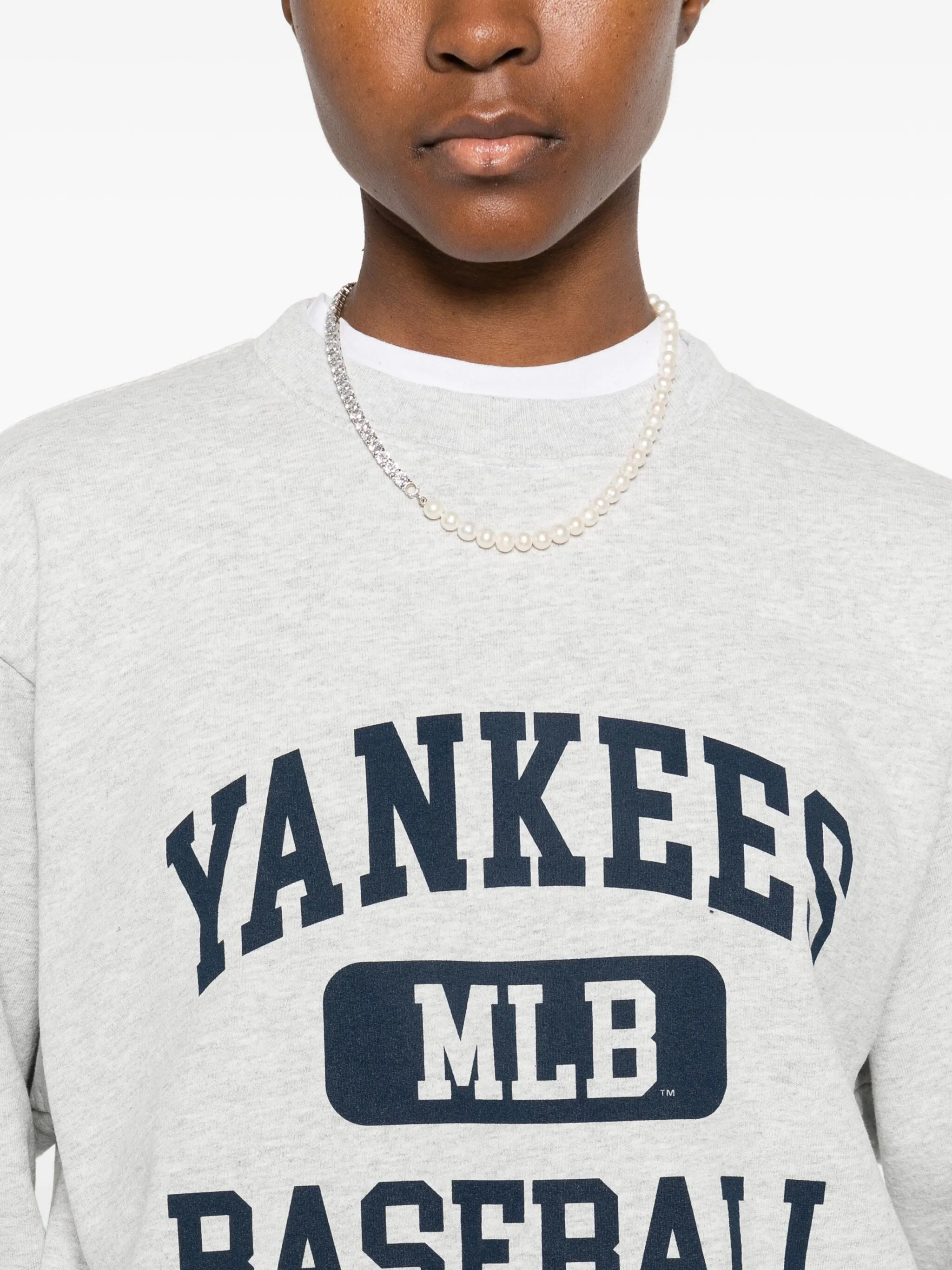 Sporty & Rich Baseball-print Sweatshirt - 4