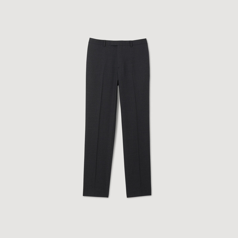 WOOL SUIT TROUSERS 1