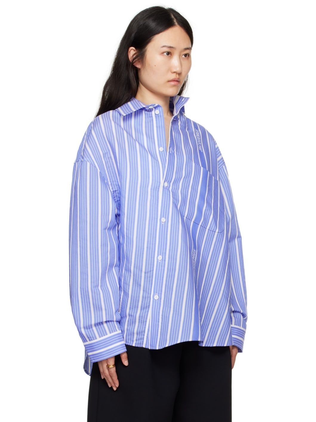 Blue Les Sculptures 'La chemise Cuadro' Shirt - 2