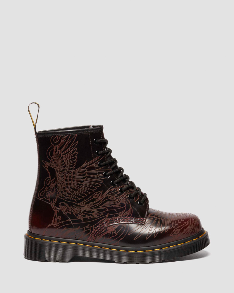 1460 PHOENIX Arcadia Rub Off Leather Boots 1