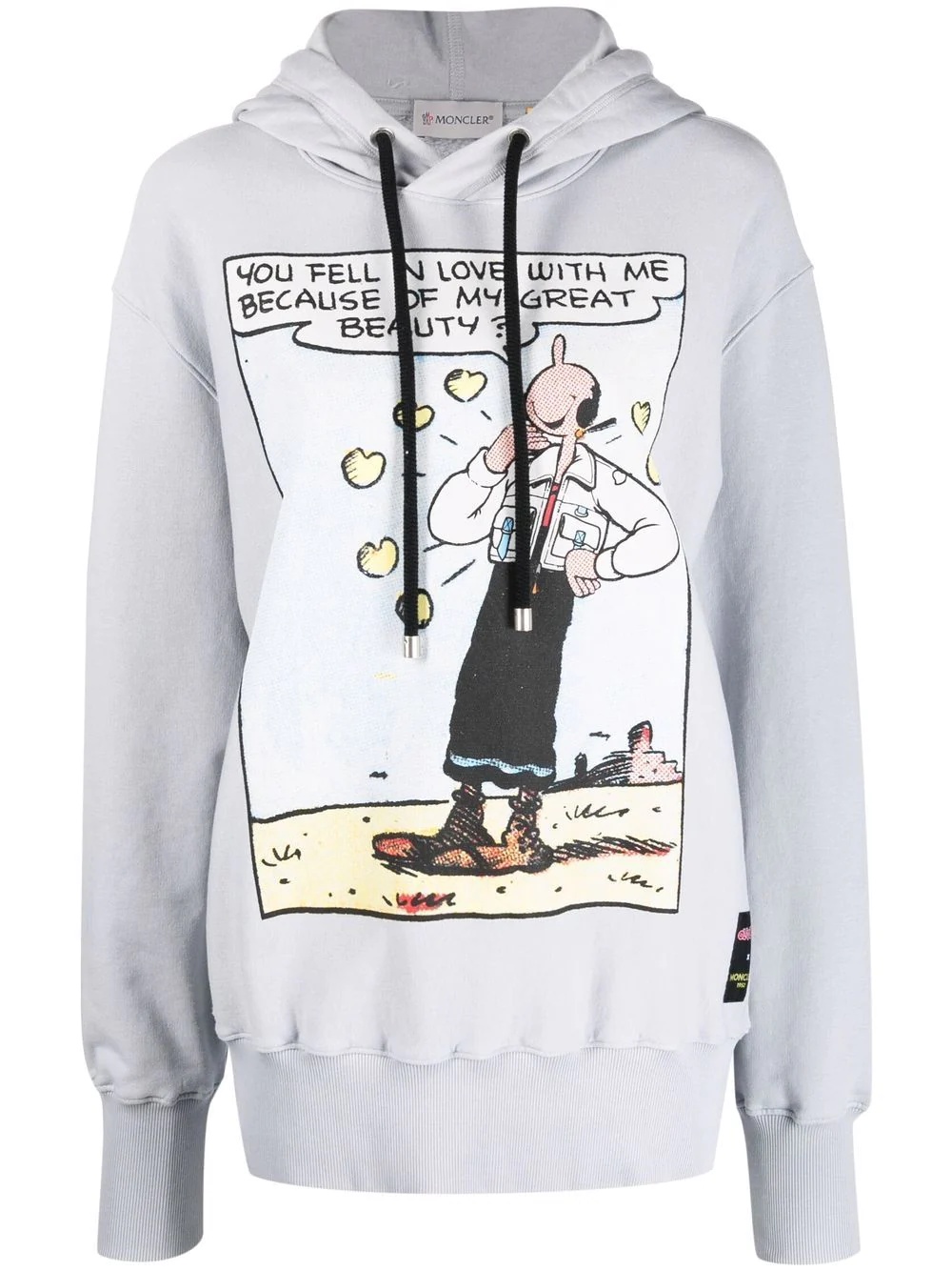 Olive Oyl cotton hoodie - 1