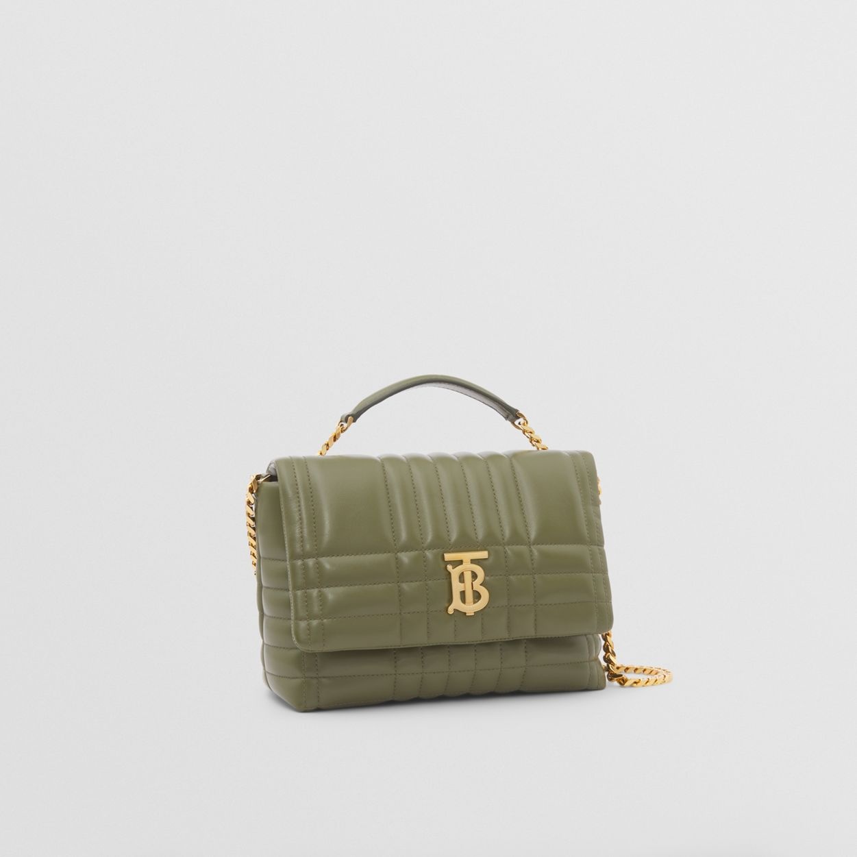 Small Quilted Lambskin Lola Satchel - 7