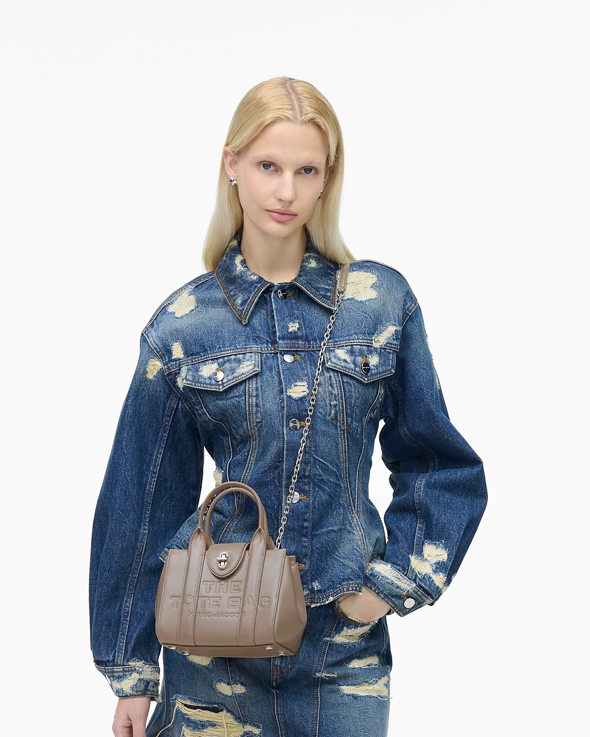 THE TURNLOCK CROSSBODY TOTE BAG - 2